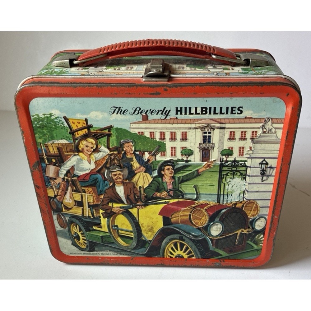Vintage 1963 Beverly Hillbillies Lunch Box - No Thermos (BD1)